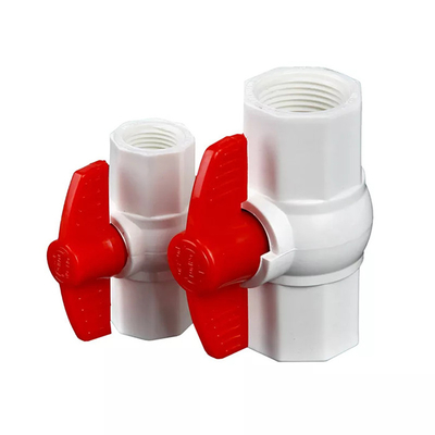 1/2」3/4&quot;はUPVCの球弁の潅漑の糸PPプラスチックを圧縮した