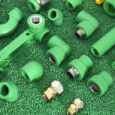 1/2のインチPPRの肘25mm PPRの男性は肘のプラスチック管付属品に通した