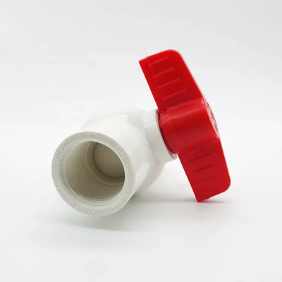 プラスチック水化学薬品のための円錐弁ポリ塩化ビニールの管の弁そして付属品