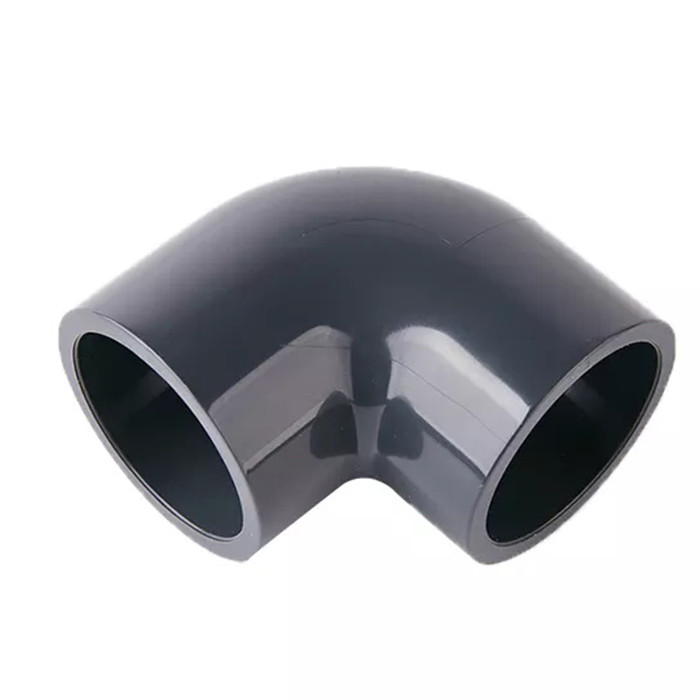 黒いPN25ポリ塩化ビニール90度の肘のプラスチック管付属品20mm-110mm